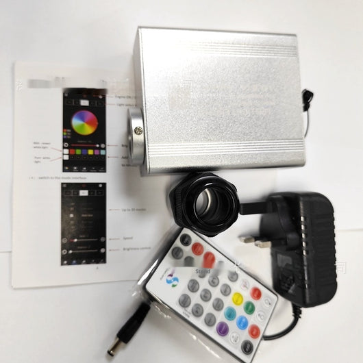 Tela LED Fibra Óptica con Fuente de Luz RGB 16W - Image 13