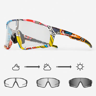 Gafas Deportivas Ciclismo con Lentes Fotocromáticas - Image 9