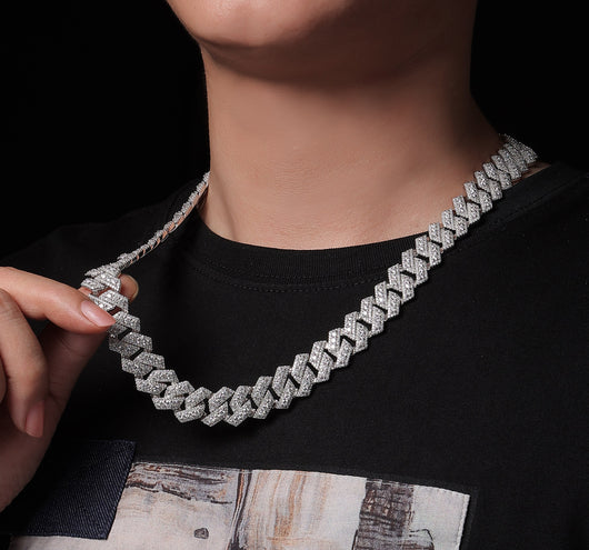 Conjunto Jinba Legend con Moissanita Premium - Collar y Cadena en Plata S925 - Image 8