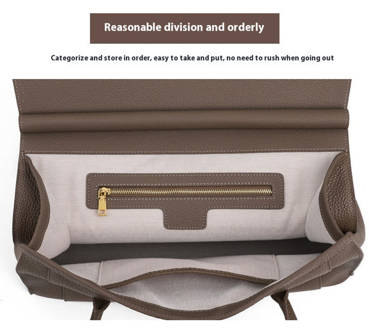 Bolso Tote de Gran Capacidad en Color Sólido para Mujer - Image 20