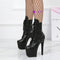Botas Cortas de Tacón Alto Mate para Pole Dance y Presentaciones Nocturnas