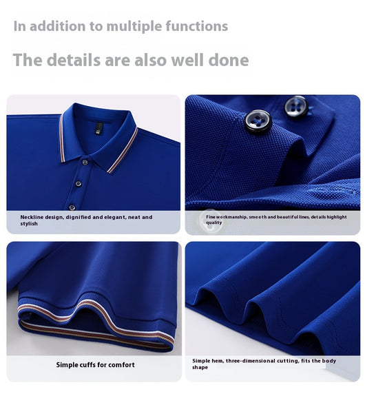Polo de Trabajo Solona con Efecto Frío y Combinación de Colores - Image 17