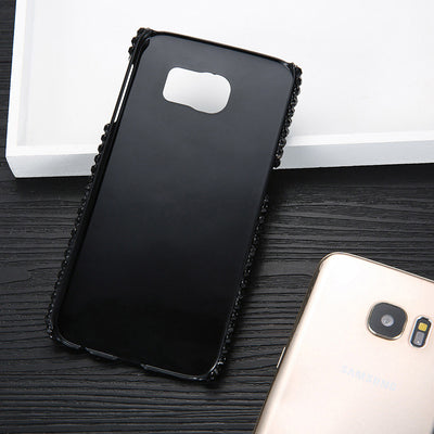 Funda Protectora para Celular Negra con Calavera y Cristales - Image 7
