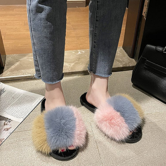 Pantuflas Cálidas de Invierno para Mujer - Zapatillas de Felpa Suave Interior - Image 5