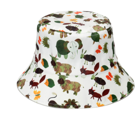 Sombrero Pescador Mujer Flores Geométricas Primavera Verano - Image 46