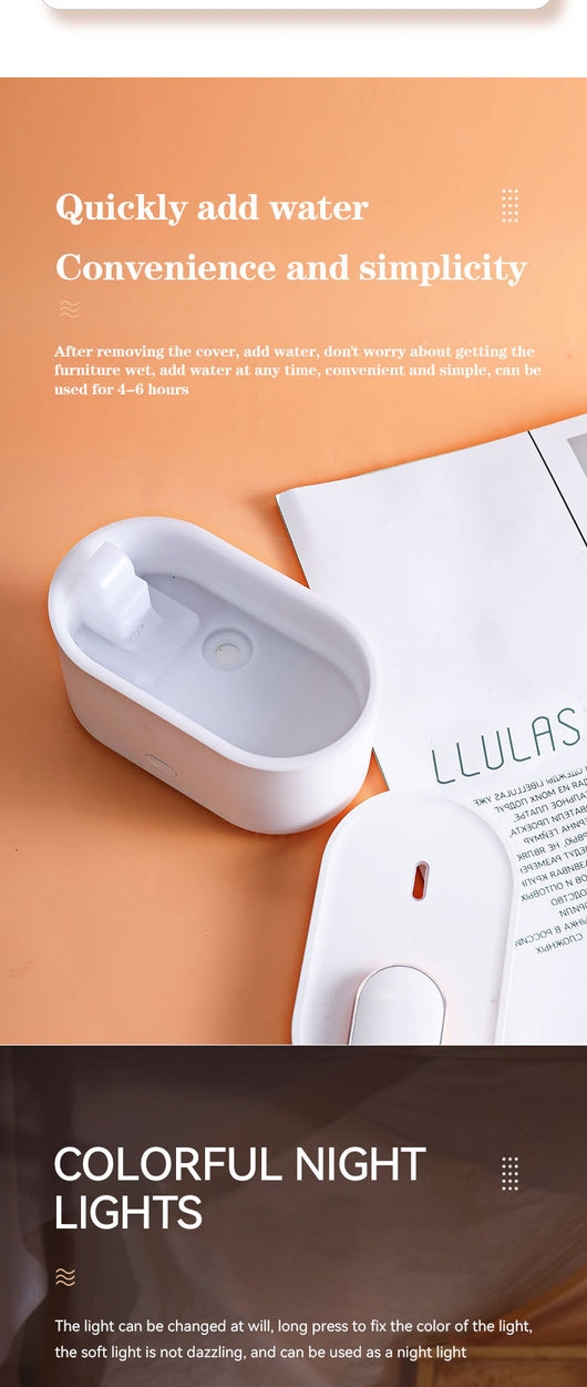 Difusor Ultrasónico Portátil con Aromaterapia y Humificador - Image 13