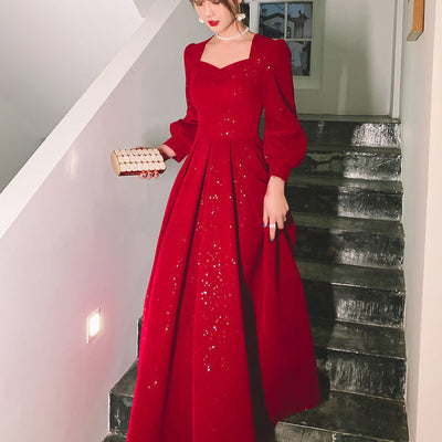 Vestido de Noche para Banquetes - Elegancia y Sofisticación - Image 2