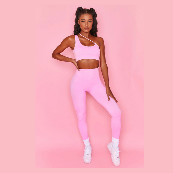 Conjunto de Yoga sin Mangas con Sostén Deportivo de Alta Elasticidad