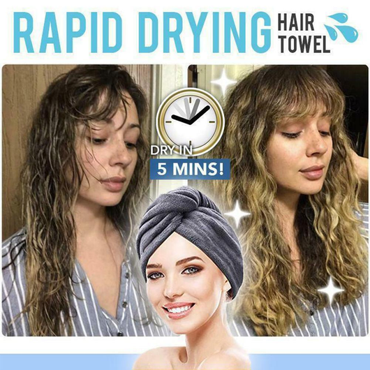 Toalla Secadora de Microfibra para Cabello - Secado Ultrarrápido - Image 10