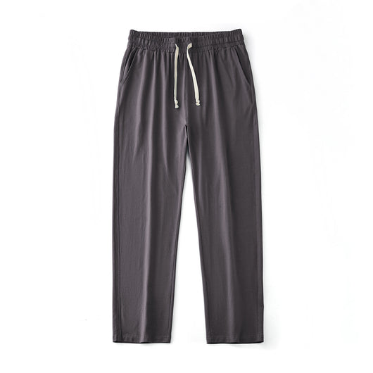 Pantalones Deportivos Rectos con Cordones para Hombre - Diseño Versátil - Image 17