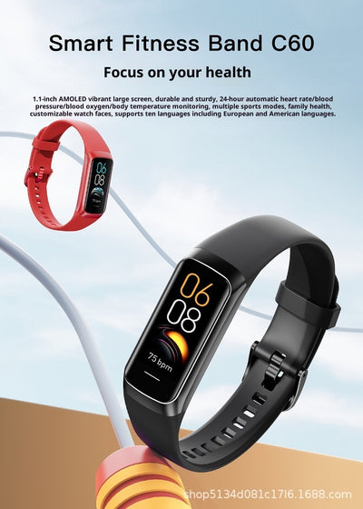 Reloj Inteligente Deportivo con Monitor de Frecuencia Cardíaca, Presión Arterial y Oxígeno - Image 15