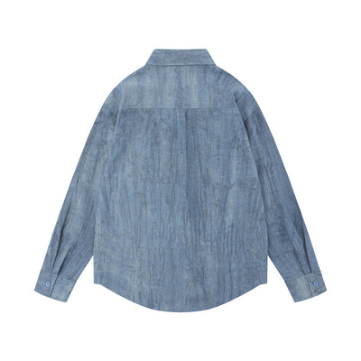 Camisa de Lino y Algodón con Bordado Artesanal para Hombre - Image 3