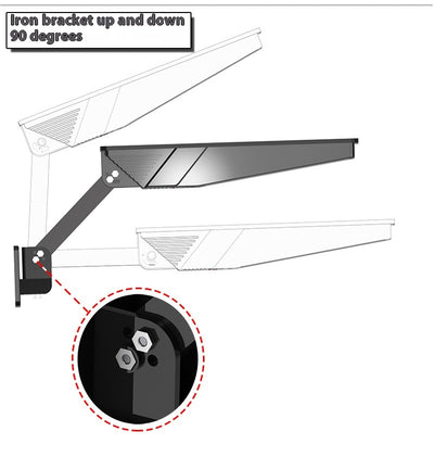 Lámpara Solar de Pared con Sensor de Movimiento para Jardín - Image 21