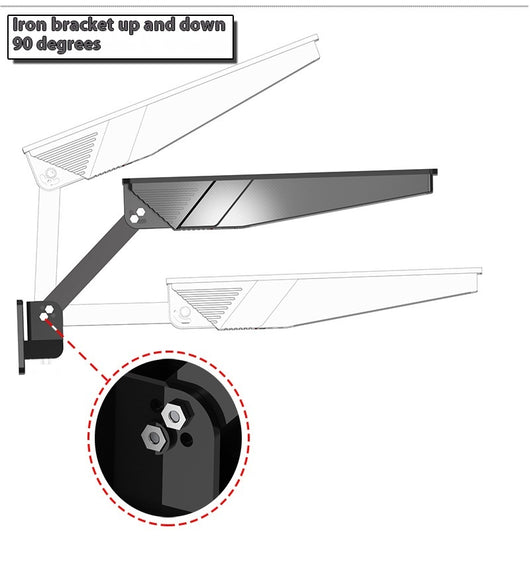Lámpara Solar de Pared con Sensor de Movimiento para Jardín - Image 21