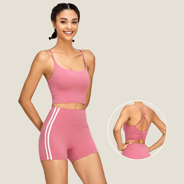 Corpiño Deportivo Moldeador con Soporte de Espalda para Yoga