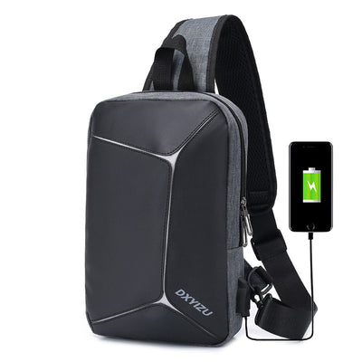 Bolsa Mensajero Recargable para Hombre con Protección Antirrobo y Resistencia al Agua - Image 3