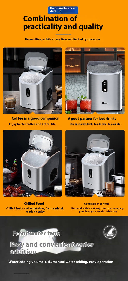 Trituradora Automática de Hielo 16kg - Máquina Compacta para Bebidas - Image 11