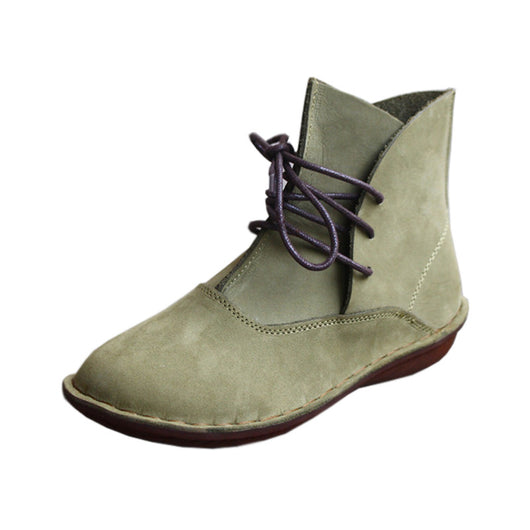 Botas Literarias Retro de Suela Suave para Mujer - Image 7