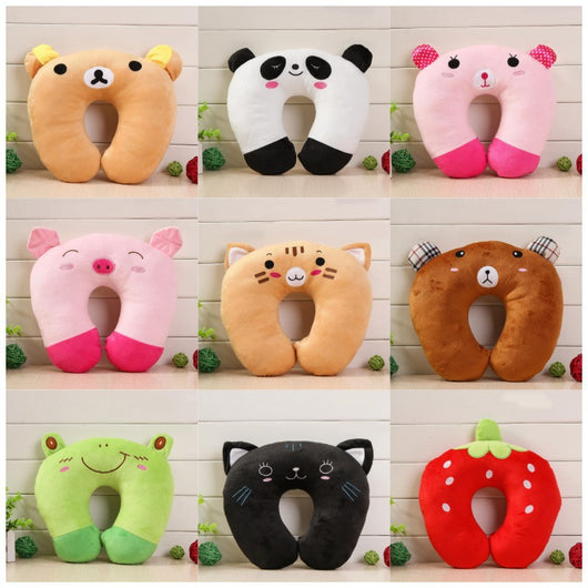 Almohada Cervical en U con Diseño Infantil - Descanso Perfecto para Viajes y Oficina - Image 13
