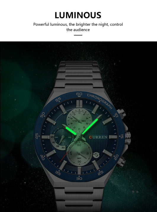 Reloj Deportivo Empresarial Impermeable para Hombre - Image 15