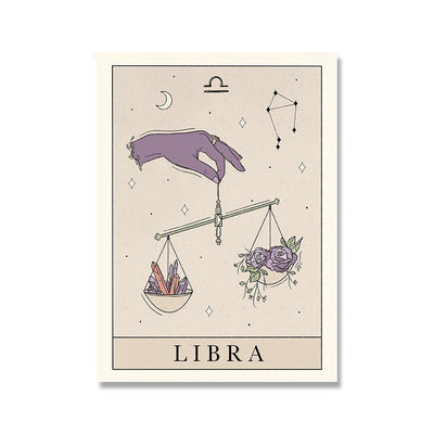 Cuadro de Tarot y Constelaciones - Póster Artístico de Lona - Image 16