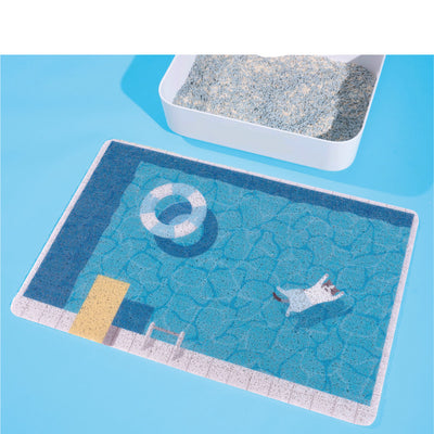 Arenero para Gatos Puff Laboratory con Arena Dinámica Tipo Piscina - Image 4