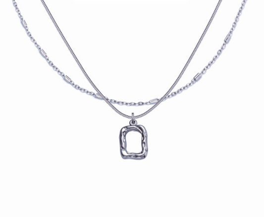 Cadena Doble Capa en Oro 18K para Escote - Cinturón Elegante de Influencer - Image 2
