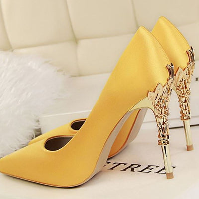 Zapatos de Tacón Stiletto Puntiagudo para Dama de Honor y Novia - Image 33