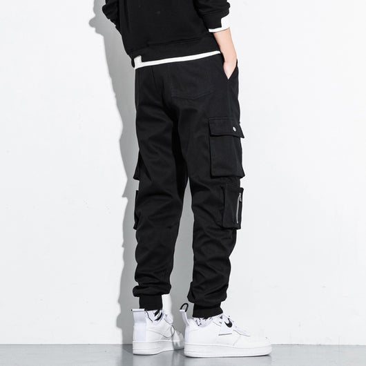 Pantalones Cortos Holgados de Algodón para Hombre - Estilo Casual Relajado - Image 7