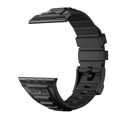Correa Elástica de Silicona con Hebilla Metálica Plegable para iWatch 1-9 - Image 17