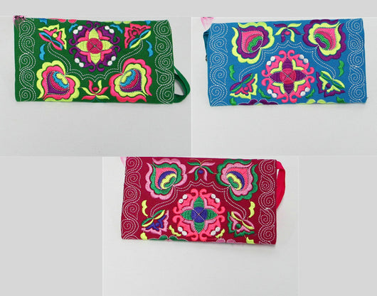 Cartera Étnica Artesanal Bordada - Bolso Vintage Tejido a Mano - Image 13