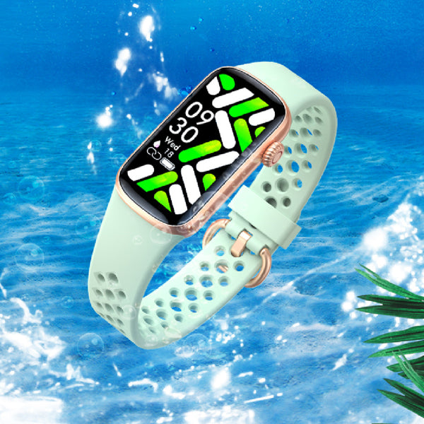 Pulsera Deportiva Inteligente con Pantalla Grande y Alertas de Llamadas