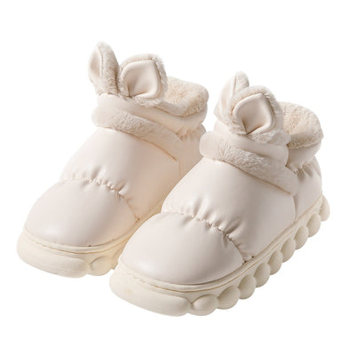 Pantuflas de Pareja Impermeables Antideslizantes de Algodón - Image 5