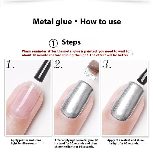 Esmalte de Uñas UV con Acabado Metálico para Nail Art Japonés - Image 7