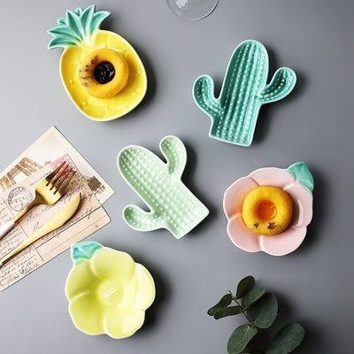 Platillo de Cerámica para Salsas - Diseño Creativo y Adorable