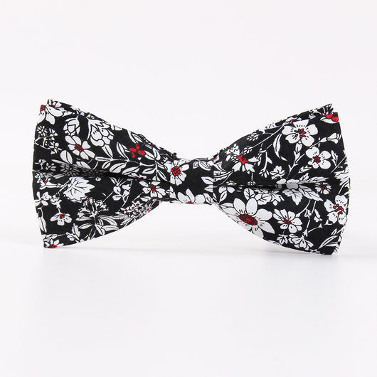Corbatín Estampado de Algodón para Hombre - Estilo Business Casual - Image 9