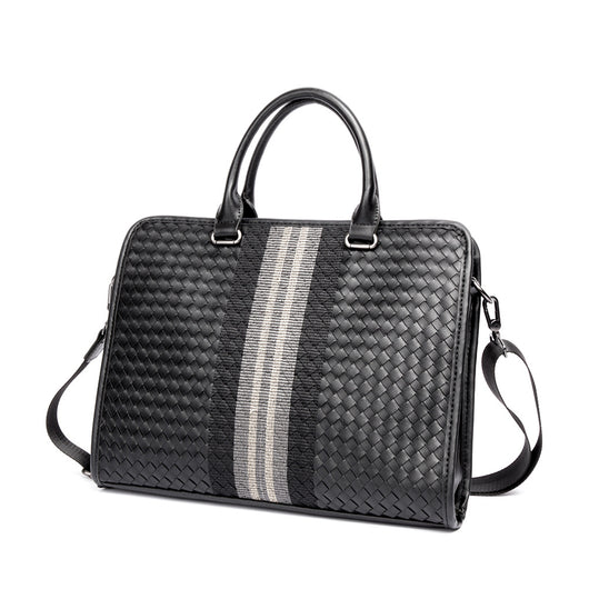 Maletín Profesional Hombre Crossbody Tejido - Bolsa Ejecutiva para Computadora - Image 2