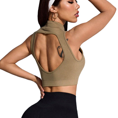 Conjunto de Yoga Tejido sin Costuras con Elasticidad Premium - Image 5