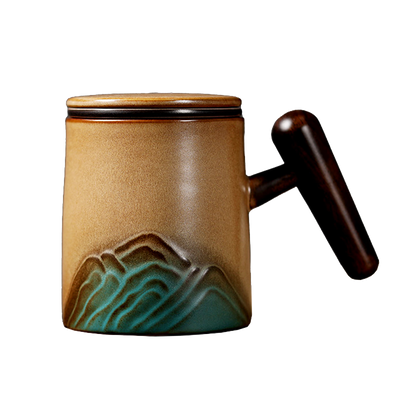 Taza Separadora de Agua para Té con Filtro de Cerámica - Image 7
