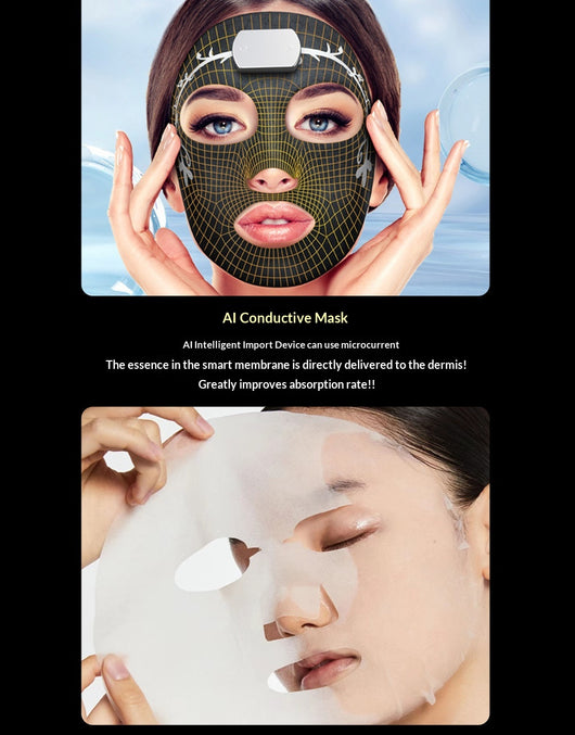 Mascarilla Reafirmante Antiedad con Tecnología Black - Lifting Facial Intenso - Image 13