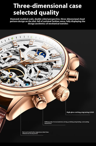 Reloj de Cuarzo Elegante para Hombre con Diseño Moderno - Image 10