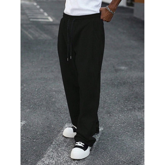Pantalones Deportivos Rectos Casuales Estilo Estadounidense para Hombre - Image 19