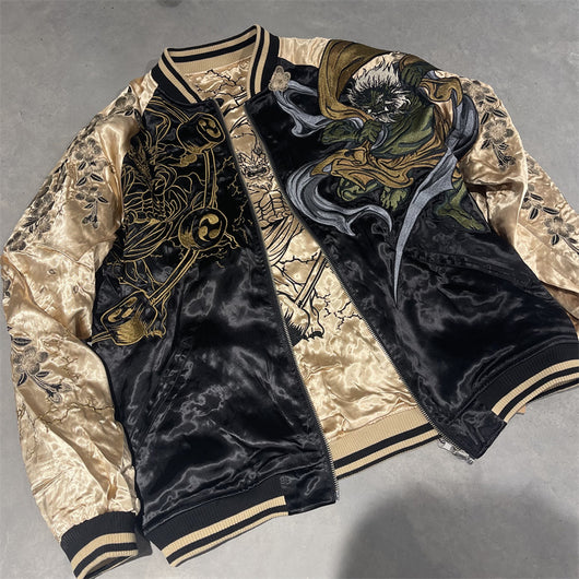 Chaqueta Reversible de Bordado Premium Unisex - Image 2