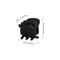 Matte Black 1 Cm