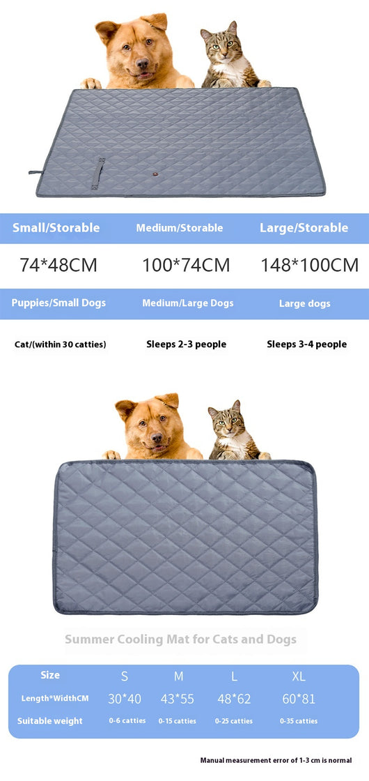 Colchoneta Portátil para Mascotas - Cuatro Estaciones con Almacenamiento - Image 20