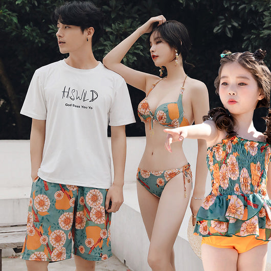 Traje de Baño Familiar a Juego - Bikini Mamá e Hija para Termas y Piscina