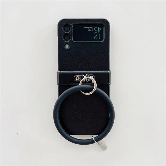 Funda Plegable con Soporte para Anillo - Diseño Premium en Cuero Grano - Image 4