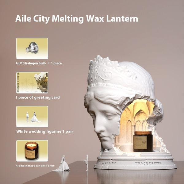 Vela Aromática Iglesia Love City - Regalo Perfecto para Bodas y Dormitorio