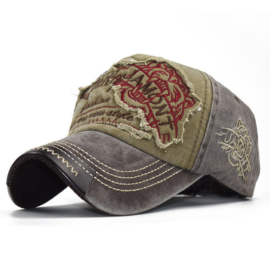 Visera Deportiva de Algodón Desgastado para Mujer - Image 6
