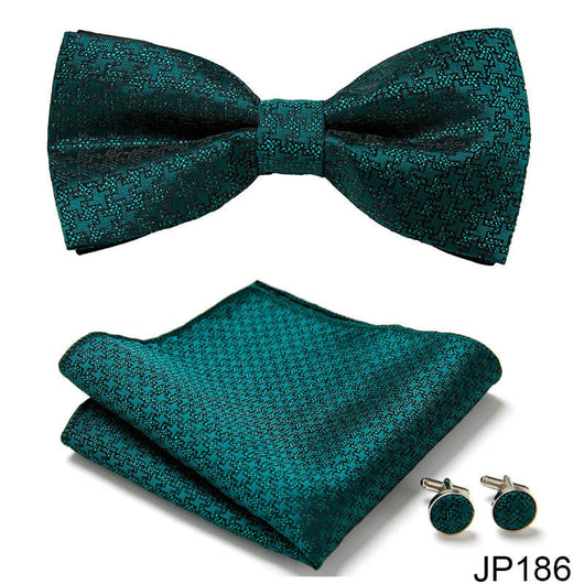 Traje Formal Elegante Coreano con Corbata de Moño - Image 26